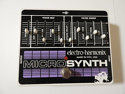 Electro-Harmonix マイクロシンセサイザー 箱・アダプタ 美完動品 Electro-Harmonix マイクロシンセサイザー 箱・アダプタ 美完動品